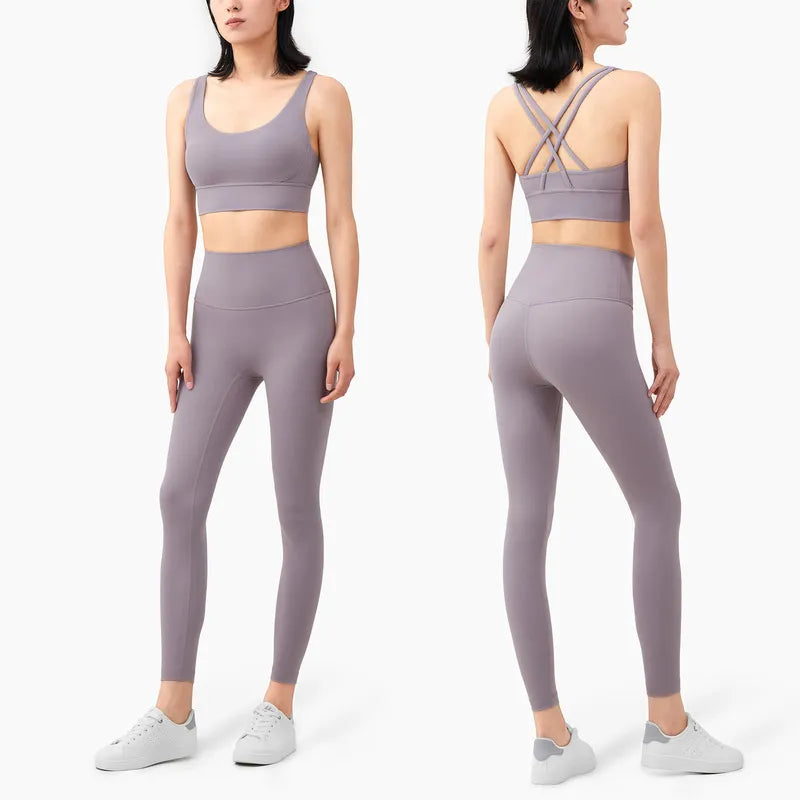 Conjunto Legging Feminino para Academia Fitness RDI Sports® Violeta