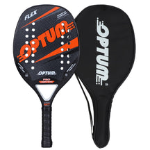 Raquete de Beach Tennis Optum Flex Pro Carbon Laranja