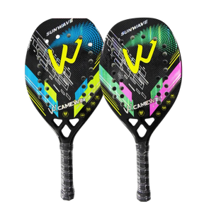 Raquete de Beach Tennis 3k Camewin Carbon Sunwave